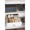 James Martin Vanities Athens 72in Double Vanity, Glossy White w/ 3 CM Arctic Fall Solid Surface Top E645-V72-GW-3AF - alternate 2